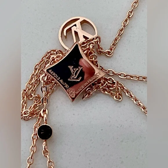 Louis Vuitton Color Blossom BB Mother Of Pearl Diamond Star Pendant in 18K RG - Picture 13 of 16